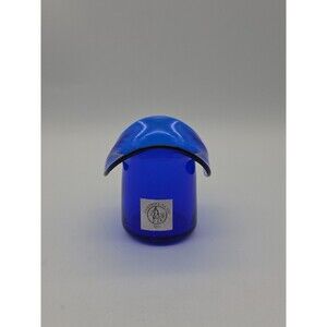 Pairpoint Cobalt Blue Handblown Glass Hat
